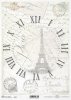 zegar, cyferblat, tarcza zegarowa, Paryż, Paris, Wieża Eiffla, kartki pocztowe, kartka pocztowa, stempel pocztowy, R749, clock, dial, clock face, Paris, Eiffel Tower, postcard, postmark, Uhr, Zifferblatt,  Paris, Eiffelturm, Postkarte, Poststempel, reloj,